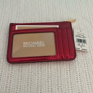 NWT Michael Michael Kors jet set coin pouch